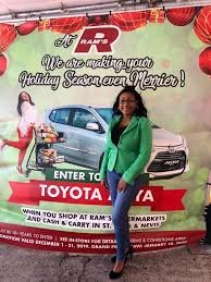 Read more about the article Winner of RAMS Christmas Car Promotion is Ms. Tamiko Kelly