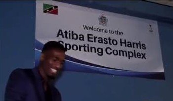 You are currently viewing Atiba Erasto Harris Sporting Complex unveiled in St. Kitts
