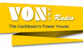 Oscar Browne makes contribution towards VON Radio’s Culturama Playground