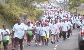 Around 150 persons supported Pink Lily’s “A Walk to Remember” event