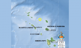 Earthquake recorded 66 km Northeast of SKN