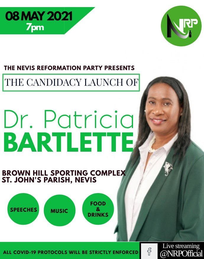 Read more about the article Dr. Bartlette seeking to bring “Transformational change” to St. John’s Parish, Nevis