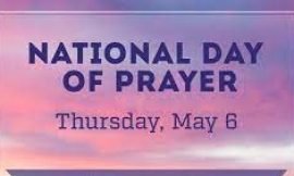 Interdenominational Day of Prayer slated for May 6th