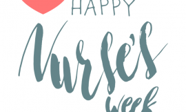 Nurses Week is being celebrated from May 10th to the 16th