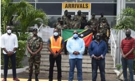 10 member contingent comprising of law enforcement officers return from peace keeping mission in SVG