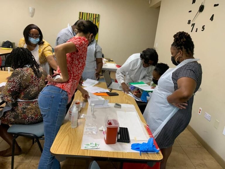 Read more about the article 5 Nevisians attend HIV/Syphilis Training workshop June 21st to June 23rd 2022