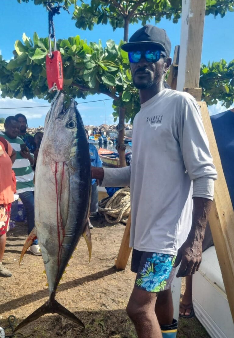 Read more about the article Mr. Michael Maynard, winner of East Basseterre Fishing Tournament 