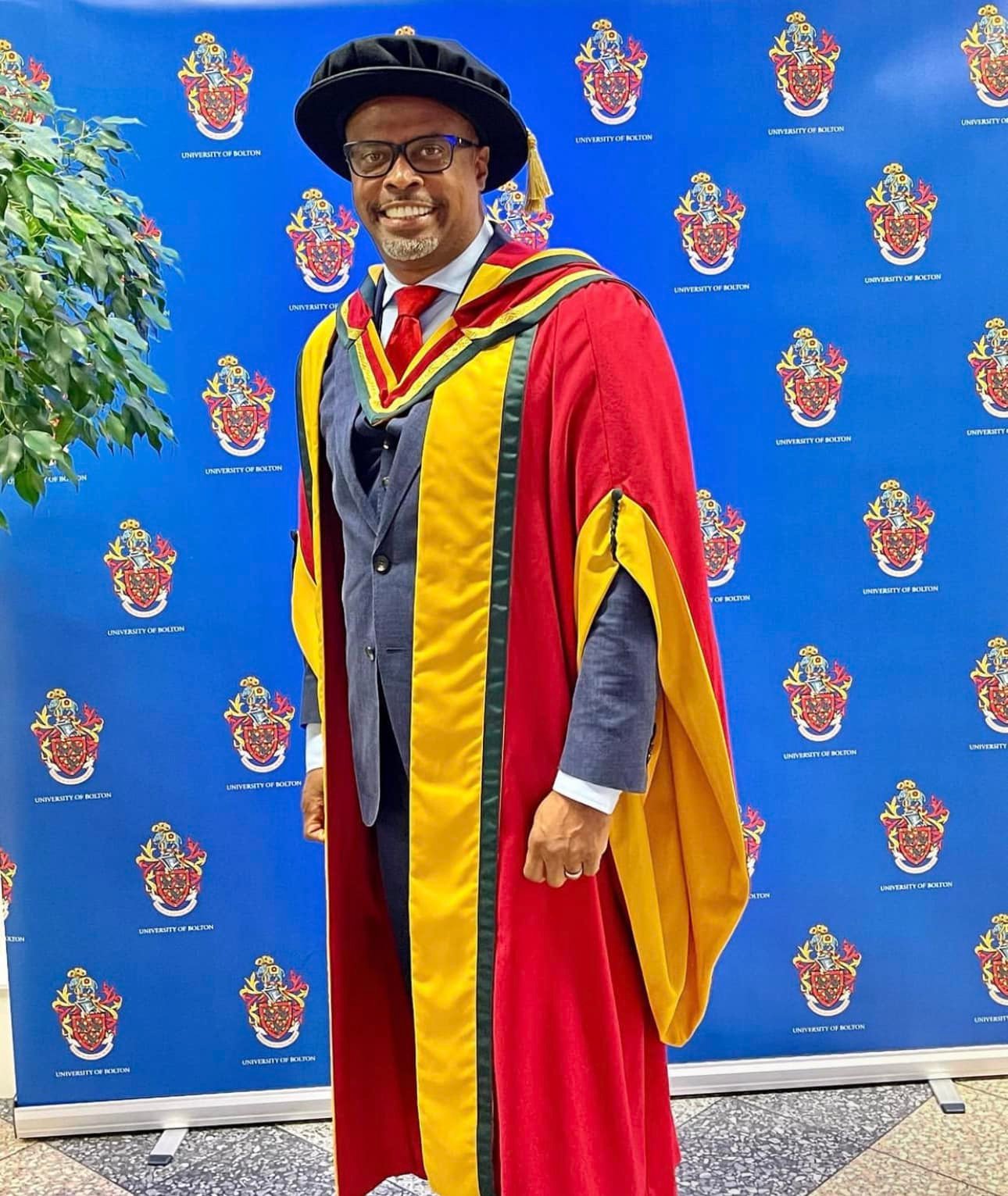 You are currently viewing Premier of Nevis awarded the Honorary Degree of Doctor of Laws by the University of Bolton 