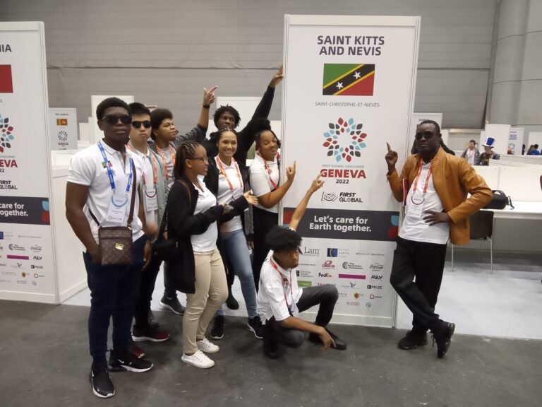 Read more about the article St. Kitts and Nevis wins Four matches at First Global Challenge Robotics Competition 