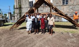 Restoration work on the Charlestown Methodist Church on Nevis officially commences