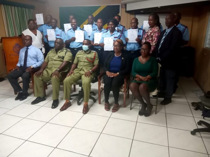 You are currently viewing Royal St. Christopher and Nevis Police Force holds graduation ceremony for Medical Response Course participants