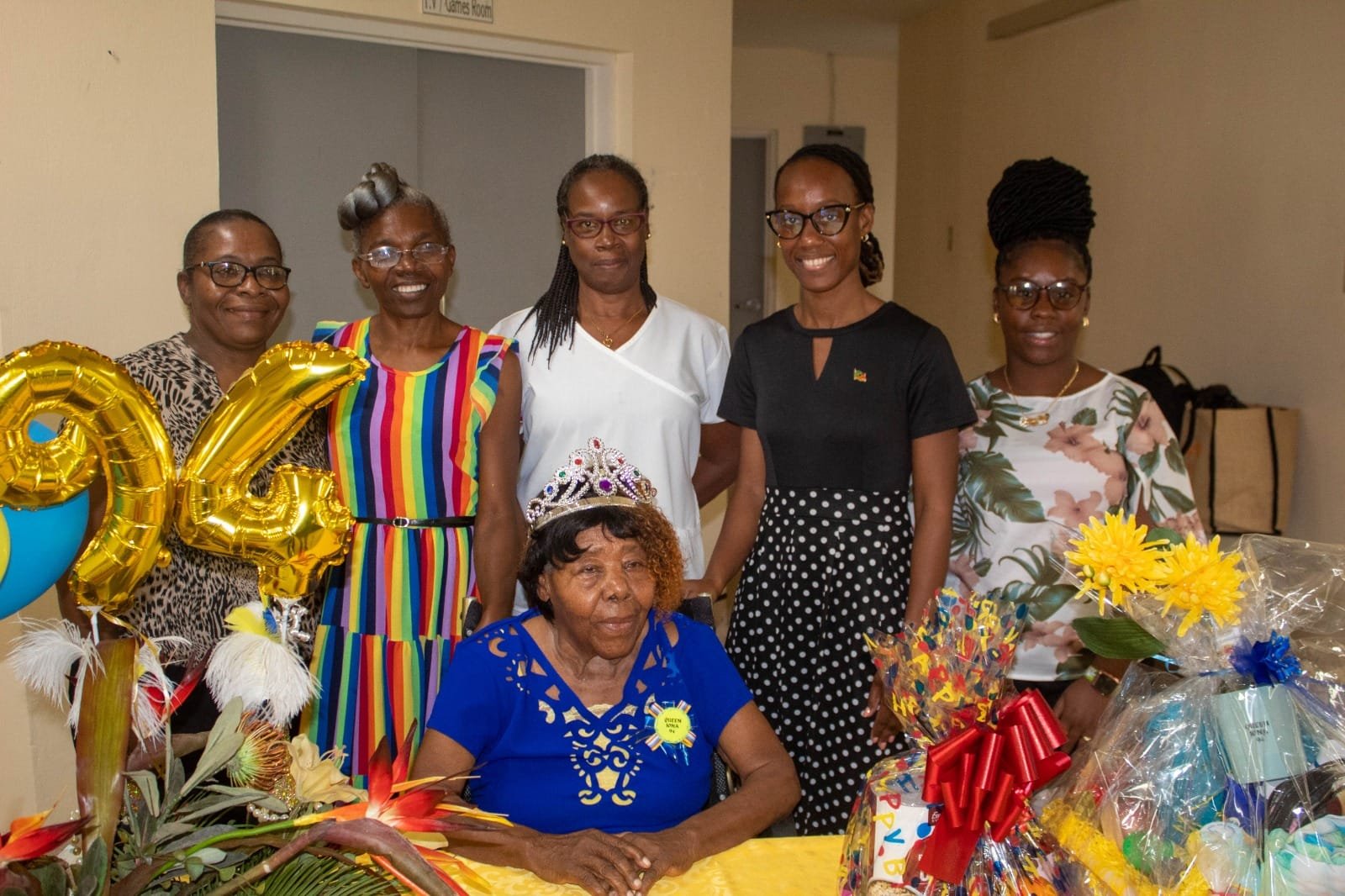 You are currently viewing Hon. Jahnel Nisbett celebrates seniors at Flamboyant Nursing Home