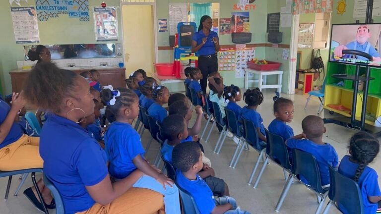 Read more about the article Ministry of Education donate smart televisions to Pre Schools across Nevis