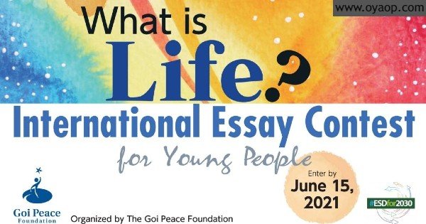 You are currently viewing Youth of SKN invited to enter the 2023 International Essay Contest