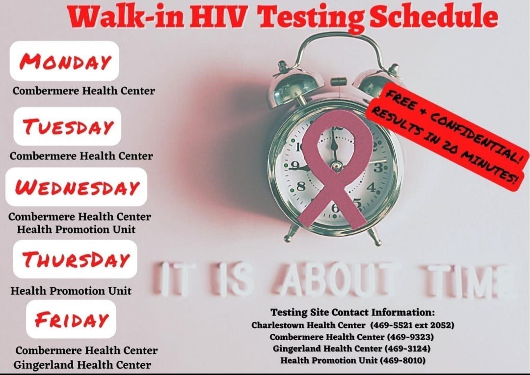 You are currently viewing Nevis Walk-in-HIV Testing schedule released