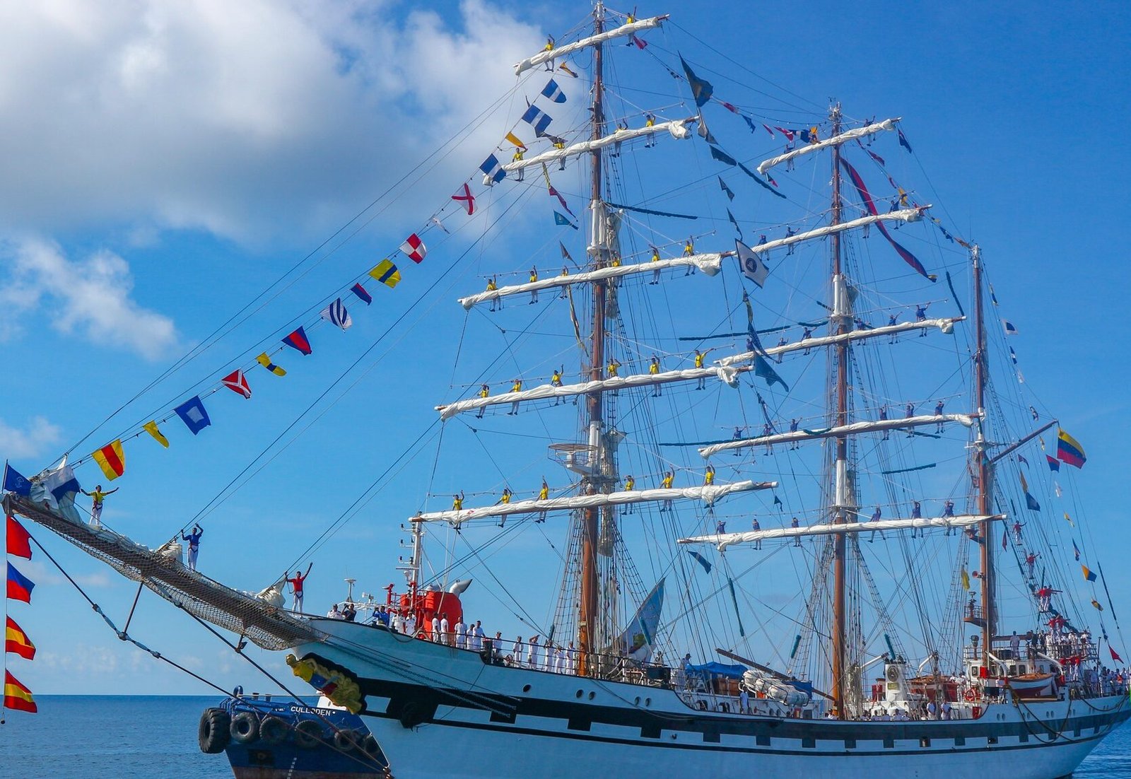 You are currently viewing Venezuelan naval ship opened to public at Port Zante