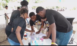 Ivor Walters Primary and Charlestown Secondary; winners of inaugural STEM Challenge