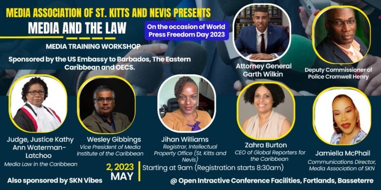 Read more about the article Media Association of St. Kitts and Nevis hosts Media and the Law workshop