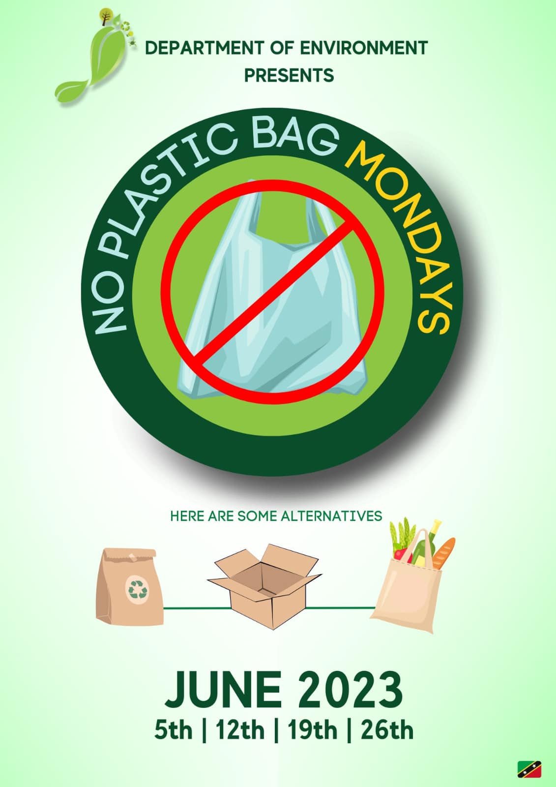 You are currently viewing SKN to have ‘No Plastic Bag Monday’ throughout June