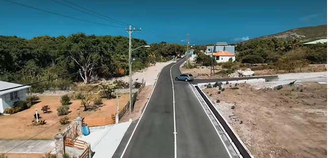 You are currently viewing Phase 2 of the Island’s Main Road Rehabilitation Project completed