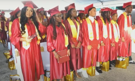 “Vote of Thanks” provided by valedictorian during Nevis Sixth Form College graduation