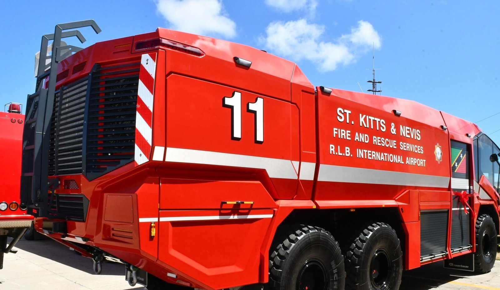 You are currently viewing New fire appliance commissioned at RLB airport