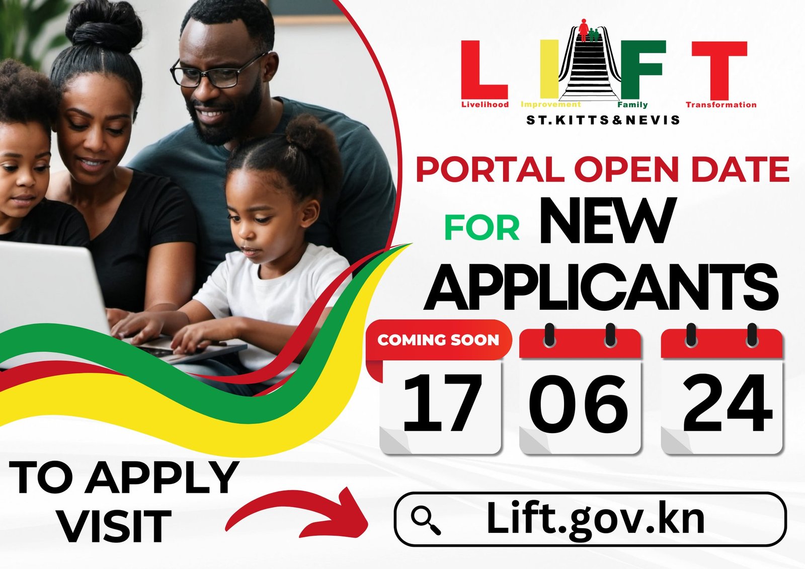 You are currently viewing Application period for new beneficiaries of LIFT Programme to open (today) Monday