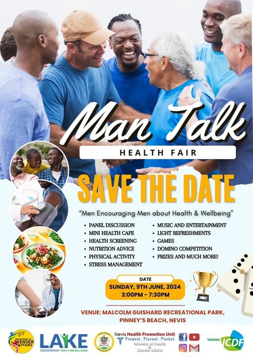 You are currently viewing Men in SKN encouraged to attend Man Talk, Men’s Health Fair