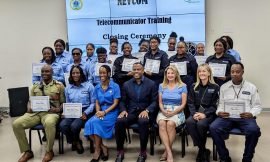 Sixteen persons complete Emergency Dispatch Training on Nevis