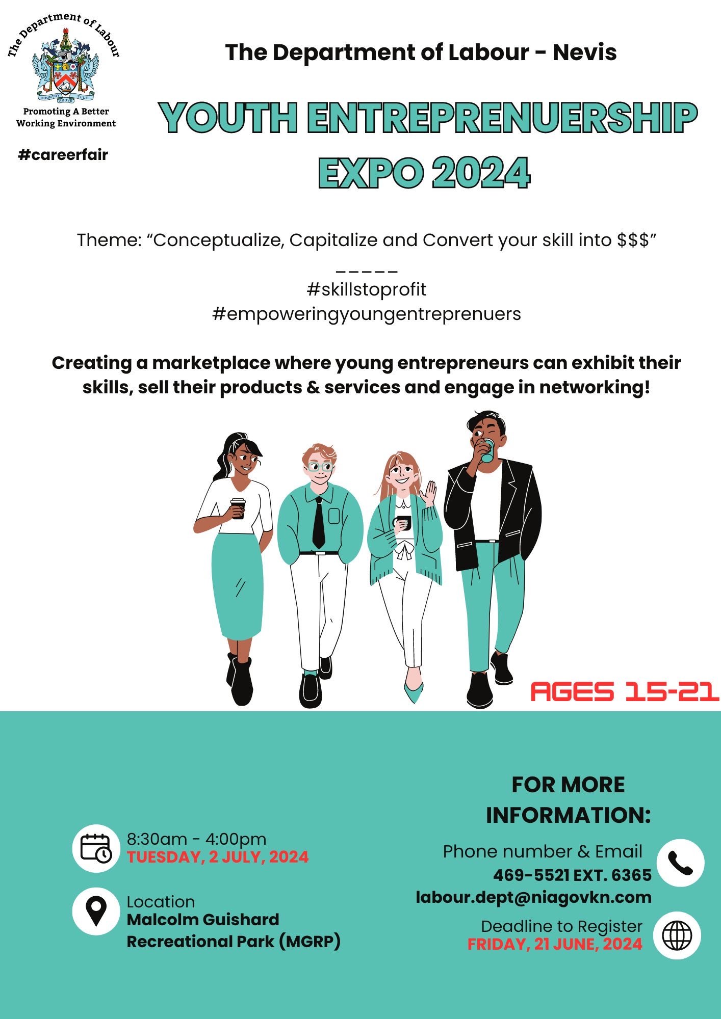 You are currently viewing Young Entrepreneurs to be featured in Department of Labour’s Entrepreneur Expo