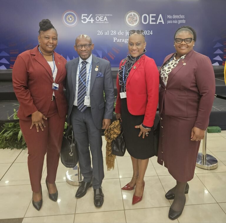 Read more about the article Foreign Minister Douglas Joins Delegation at the 54th OAS General Assembly