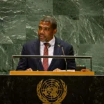 PM Drew addresses the UN General Assembly