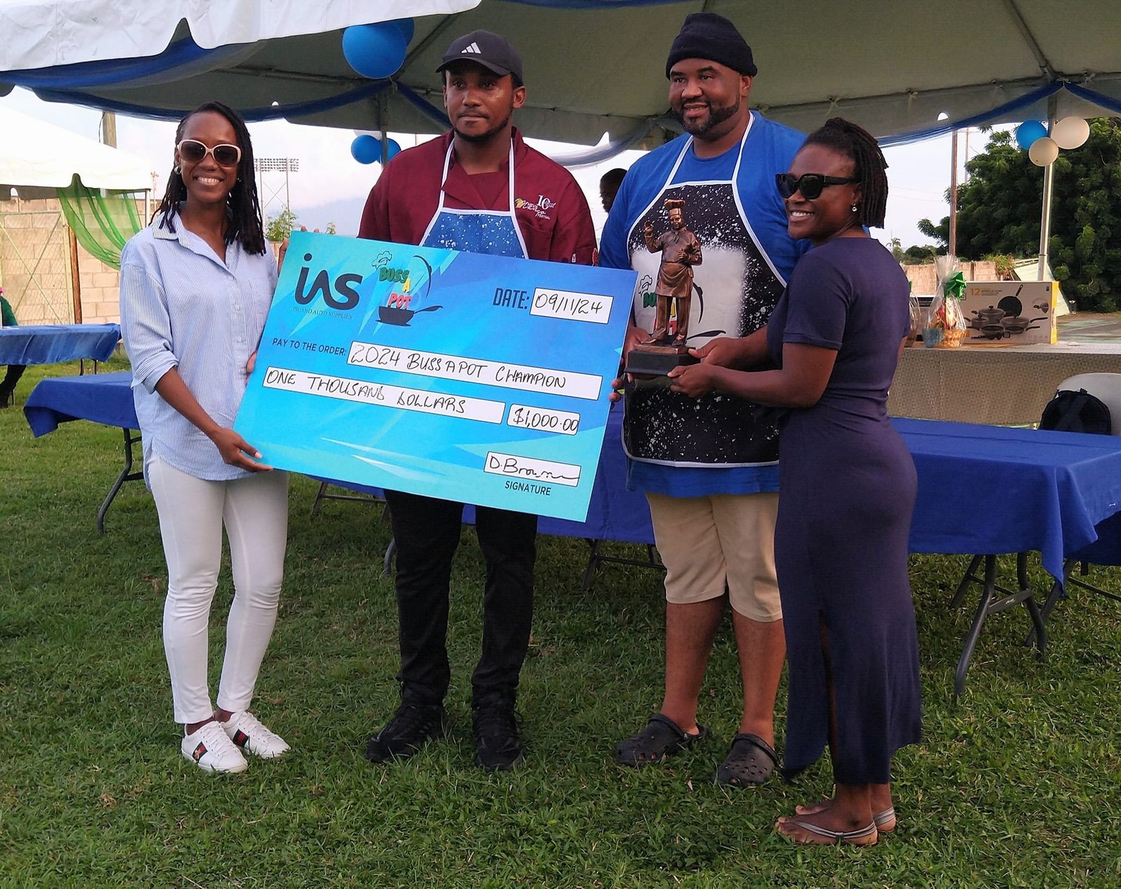 You are currently viewing Nevis’ Representative wins “Buss-A-Pot” Cooking competition