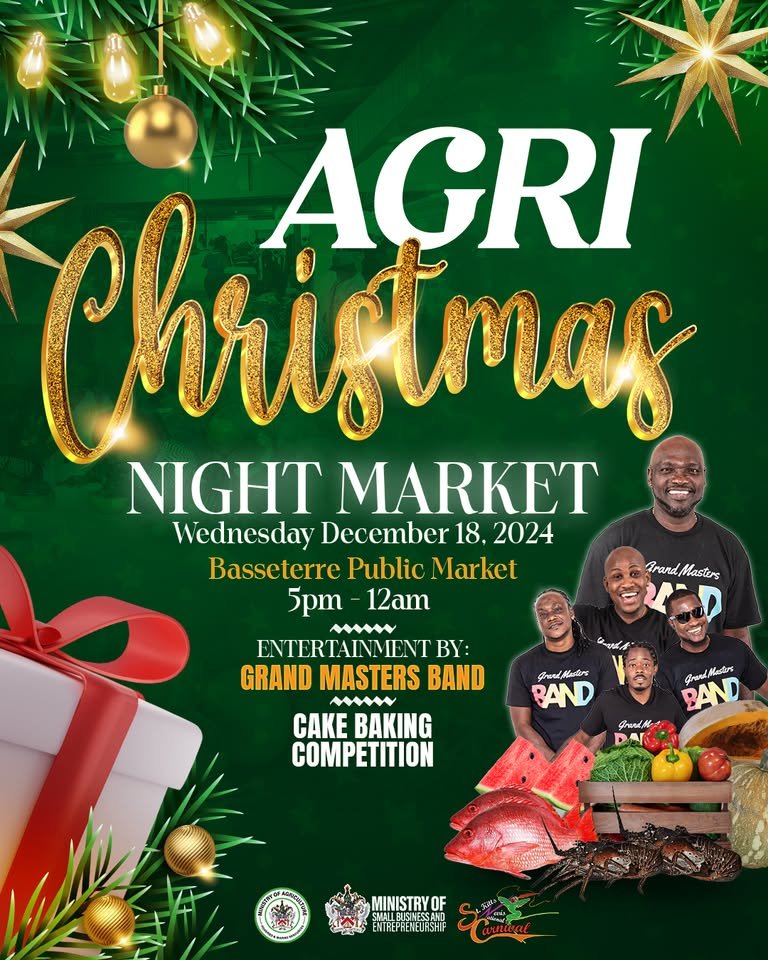 Read more about the article Agri Christmas Night Market December 18th in St. Kitts