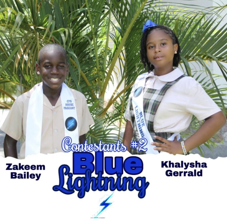 Read more about the article Team Blue Lightning crowned as Charlestown Primary held its house pageant