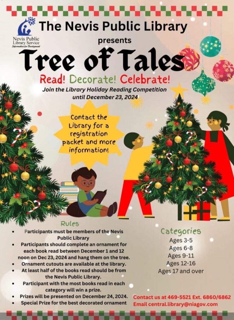 Read more about the article Nevis Public Library hosts ‘Holiday Reading Competition’