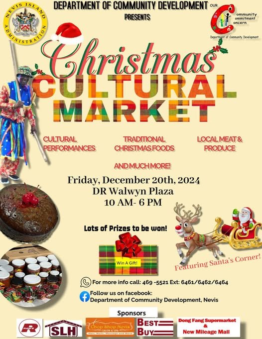 Read more about the article Ministry of Community Development Nevis to Host Its Annual Christmas Cultural Market