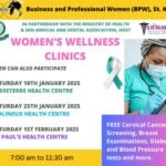 BPW St. Kitts to host 4th edition of Women’s Wellness Clinic