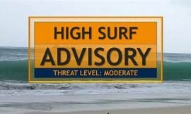 High Surf advisory in effect for SKN