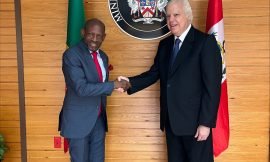 Minister of Foreign Affairs Welcomes Peruvian Ambassador