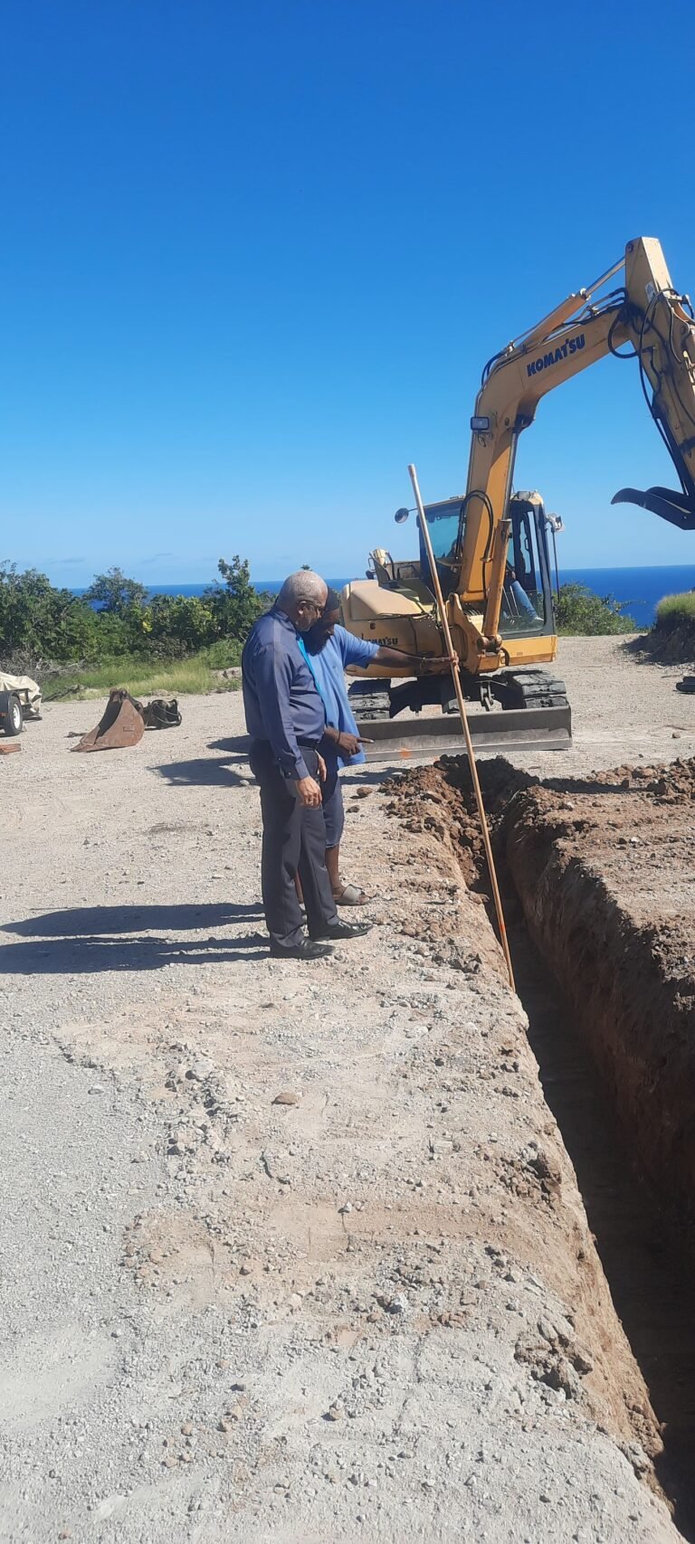 Read more about the article Work commences on connecting new Maddens Water Well Site to Nevis’ Water System