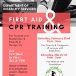 First Aid CPR Training for Persons with Disabilities, Parents and Caregivers