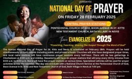 SKN National Day of Prayer to be held on the final Friday of February