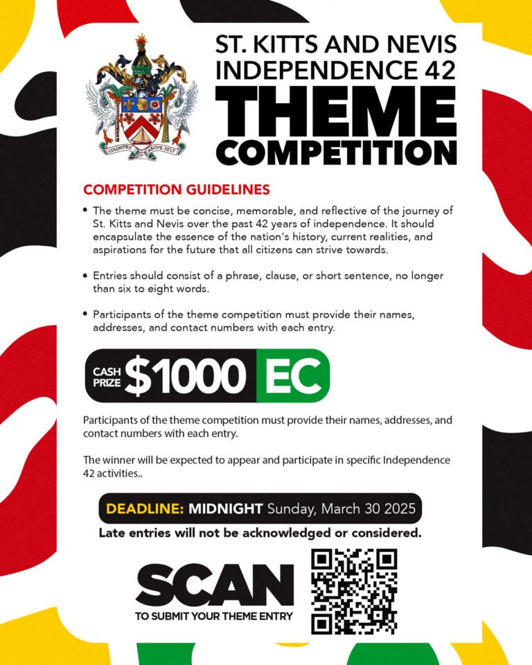 Read more about the article A Theme Competition for St. Kitts and Nevis’ Independence 42