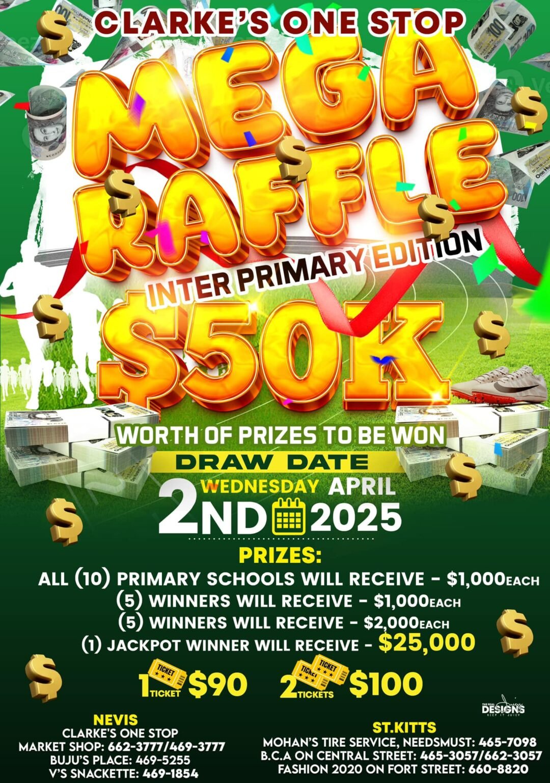 11 Lucky Individuals are the winners of the Clarke’s One Stop Mega ...