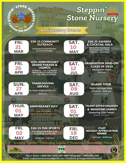 Read more about the article Steppin’ Stone Nursery Celebrates 35 years of Service with a full Calendar of Events