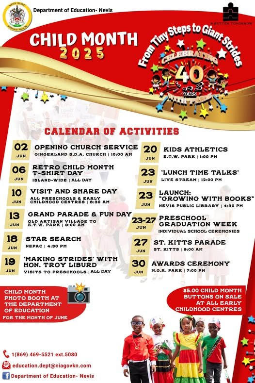You are currently viewing 40th Anniversary of Child Month to be celebrated throughout June
