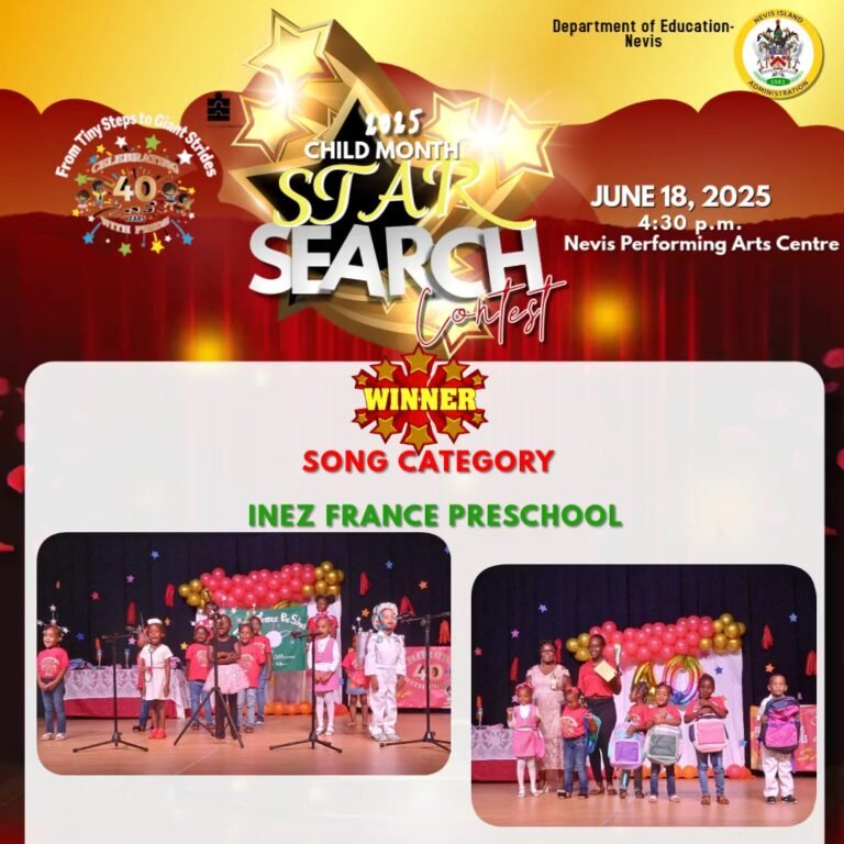 Read more about the article Inez France, Vern ‘N’ Llew, and St. John’s Preschools top Child Month 40 Star Search Contest