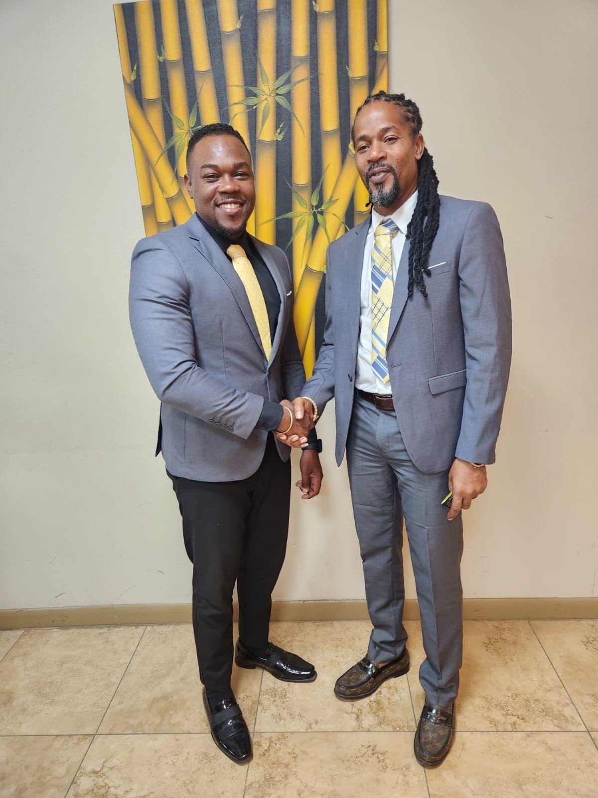 You are currently viewing Mr. Azard Gumbs and Mr. Nubian Greaux; PAM candidates for Constituencies #4 and #2 respectfully