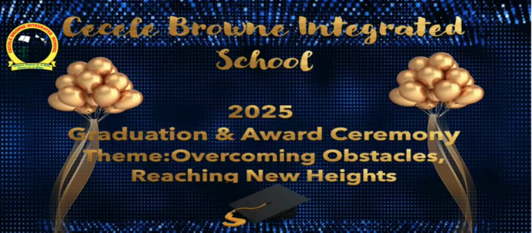 Read more about the article Five students graduate from the Cecele Brown Integrated School